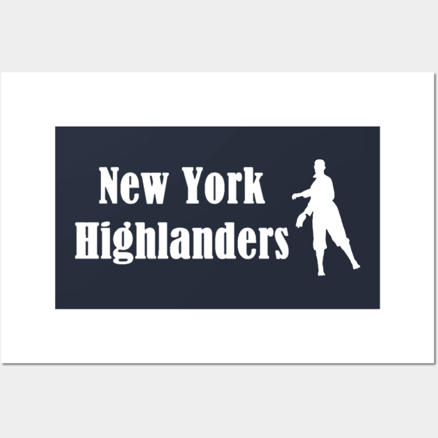 New York Highlanders Wall Art by Bleeding Yankee Blue